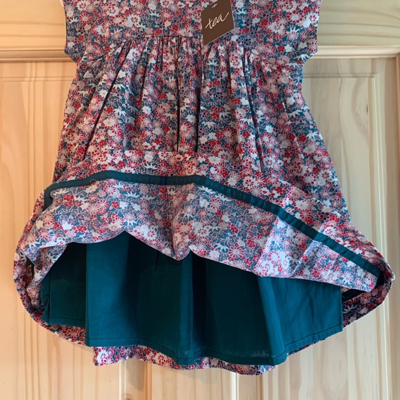 Adorable Toddler Floral Empire Dress - Picture 6 of 6